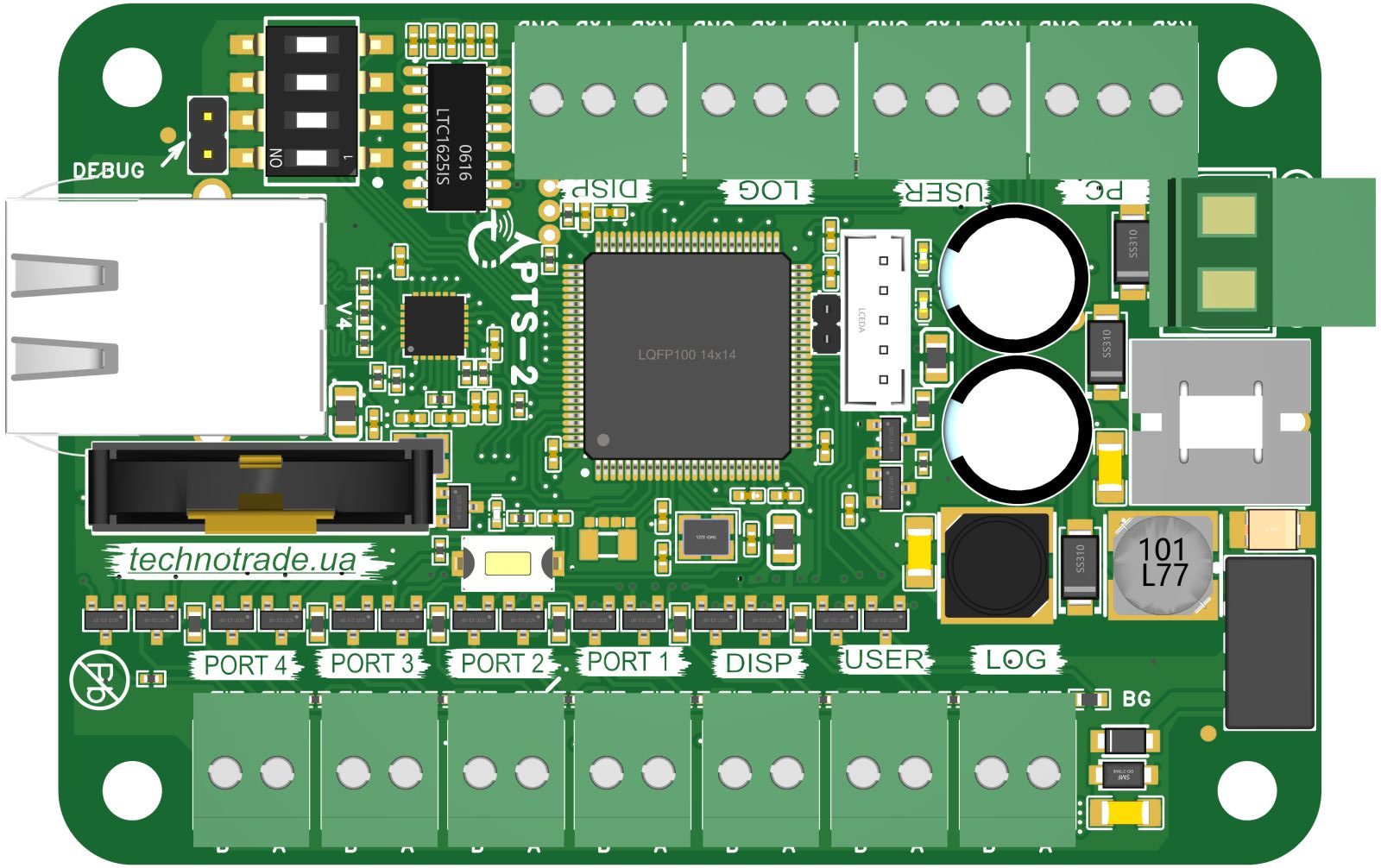 Controlador PTS-2 para estaciones de servicio